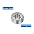 thumbnail image 4 of 12Pcs MR104ZZ Small Bearing, 4mm ID 10mm OD 4mm Width Double Shielded Deep Groove Ball Bearings for Electric Motor Skateboards 3D Printer, 4 of 6