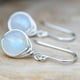thumbnail image 2 of Gorgeous Vintage Silver Hook Opal Drop Earrings - Perfect for Women!, 2 of 5