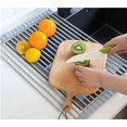 thumbnail image 5 of CHAO Soporte para esponja para fregadero de cocina, 33*23cm, organizador para fregadero, soporte telescópico para esponja para almacenamiento en fregadero, adecuado para fregadero, plástico, 5 of 5