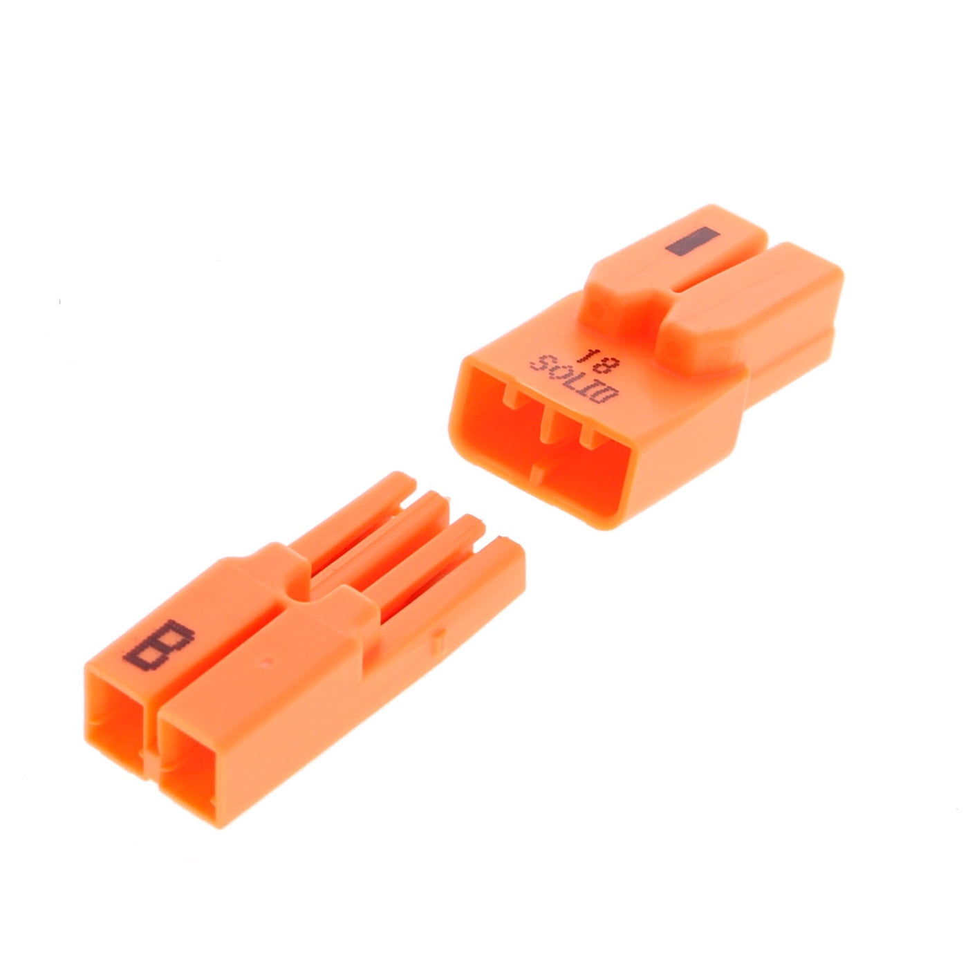 Ideal 30682 Power Plug Luminaire Disconnects 18 AWG with Pushin