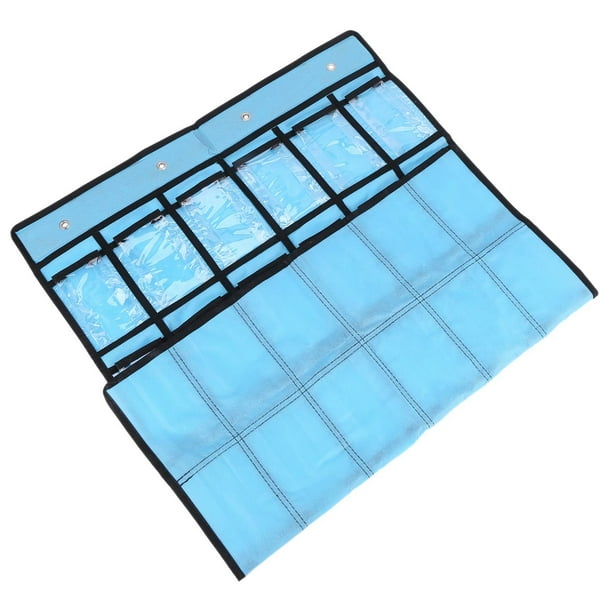 10X Pocket Chart for Calculator Holder, 30 Pocket Charts for Classroom