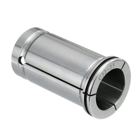 

Uxcell Straight Shank Collet C32-25 CNC Router Tool Adapter Carbon Steel for Lathe Milling Drilling Machine