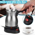 thumbnail image 5 of Electric Turkish Coffee Maker 600ml Stainless Steel Electric Turkish Coffee Machine--, 5 of 5