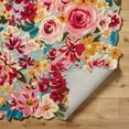 thumbnail image 3 of Avyay Rugs Handmade Wool Floral Area Rug – 9' x 12', Soft, Thick & Durable, Elegant Flower Garden Design for Living Room, Bedroom, Dining Room & Home Decor, 3 of 5