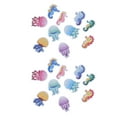 thumbnail image 4 of Sea Animal Appliques, Easy Clean Slip Protection Cute Cartoon Pattern 20Pcs/2Set Bathtub Stickers Strong Adhensive  For  Bathrooms, 4 of 8