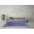 thumbnail image 3 of Ahgly Company Indoor Rectangle Oriental Blue Industrial Area Rugs, 8' x 12', 3 of 4