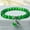 Green-, variant on Fashion Natural Color Agate Cat's Eye Stone Bracelet For Women Crystal Beaded-Pink
