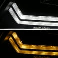 thumbnail image 5 of AKKON - Fit 2009 2010 2011 A6 HID/Xenon LED Sequential Turn Signal Black Housing Projector Headlights Asssembly Pair, 5 of 7