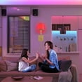 thumbnail image 5 of Wall Lights Battery Operated Wall Sconces Set Of 2,Gold Rechargeable Wall Light With Wireless Remote Dimmable,10 Colors Modes Cordless Battery Sconce Indoor Wall lamp for Bedroom Living Room Hallway, 5 of 10
