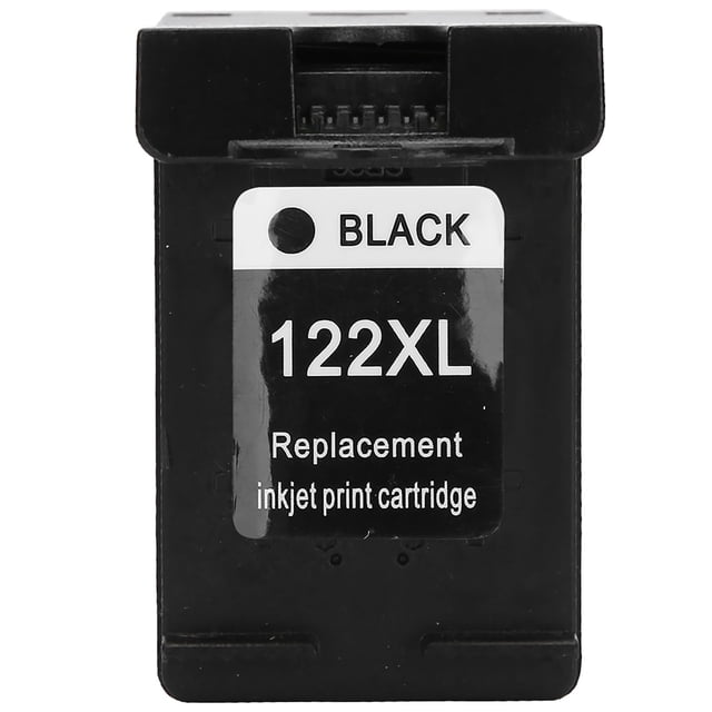 Encre, Réutilisable, Colorée et Noire, Compatible avec H1P Deskjet1000 1050 2000 2050 2510, Modèle 122 122TG, Remplissable, BK 20ML, Couleur 14ML