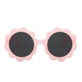 thumbnail image 2 of Kmbangi Enfants Lunettes de Soleil de Plage, Forme de Fleur Ronde UV400 Lunettes de Protection, 2 of 9
