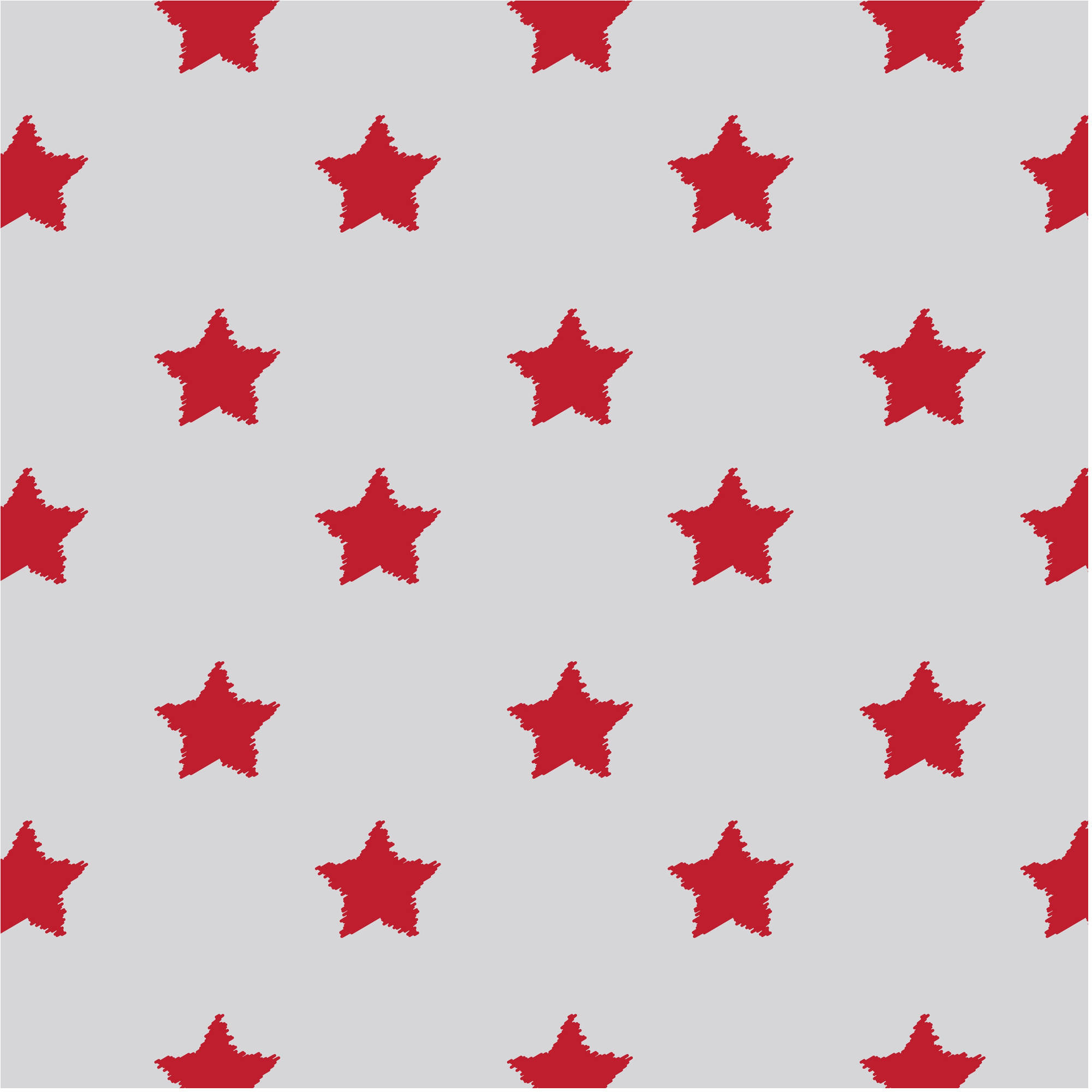 Bacati - Stars Ikat Crib/Toddler Bed Fitted Sheets 100% Cotton Muslin 2 Pack, Red