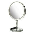 thumbnail image 2 of Jerdon 5x/1x Reversible Free Standing Make Up Mirror  - 3 Finishes, 2 of 3