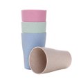 thumbnail image 3 of Taza Plástica de La Paja Del Que Enjuaga La Taza Respetuosa Del Medio Taza Del Cepillo de Dientes Baoblaze tazas de paja de trigo, 3 of 8
