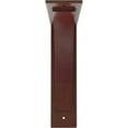 thumbnail image 3 of Ekena Millwork 3"W x 12"D x 12"H Morris Steel Bracket, Hammered Bright Red, 3 of 11