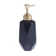 thumbnail image 1 of Botella decorativa del champú del dispresor de del jabón de la forma del diamante para de baño Negro Baoblaze Dispensadores de espuma de jabón, 1 of 8