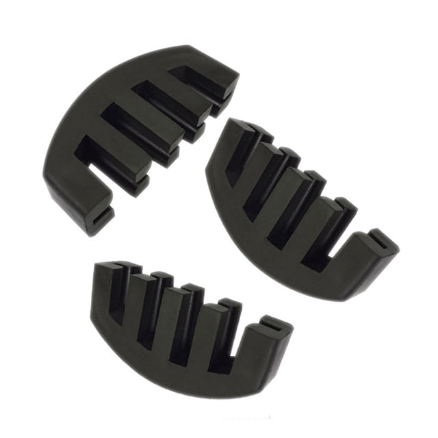Rubber 4/4 Violin Mute Practice Mute Fiddle Silencer with 5 Prongs