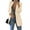 Beige, variant on Spring Autumn Women Casual Blazers Open Front Coat