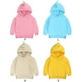 thumbnail image 3 of SILVERCELL Baby Unisex Cotton Solid Hoodie toddler Sweatshirt Kids Cute Dinosaur Fleece Hoodie Jumper Fall And Winter Clothes, 3 of 3