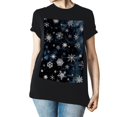 Mens TShirts, Cotton T Shirts for Men, Snowflake Grey