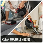 Dirt Devil 16V Deep Clean, Cordless Handheld Vacuum, Pet Friendly, for Large Areas and Messes, Motorized Pet Tool, Powerful Suction, BD30310V, Black