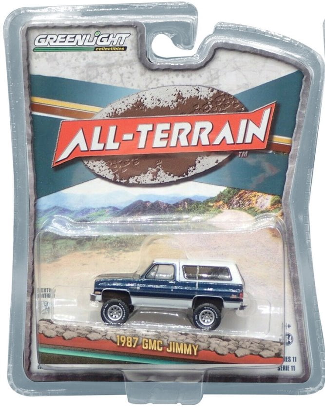グリーンライト '87 GMC ジミー リフテッド 紺／白 web-only-1987-gmc-jimmy-sierra
