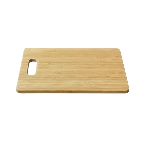 12 1/2"L x 9"W x 3/8"H Bamboo Cutting Board