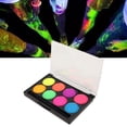 thumbnail image 1 of Face Paint Set,  Face Paint Glowing in Dark 8 Colors Multi Purpose  for Holiday, 1 of 7