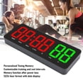 thumbnail image 3 of Temporizador De Intervalos De Fitness, Retención De Memoria Automática, Cuenta Regresiva, Zumbador De 85 DB, Temporizador De Gimnasio Con Control Remoto, Cable USB De 6,7 Pies, 3 of 7