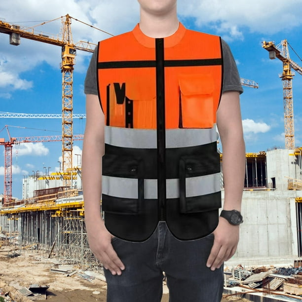 Chaleco Reflectante Ropa De Trabajo Alta Visibilidad Chaleco