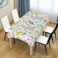 thumbnail image 7 of Cute Easter Pattern Fabric Rectangle Tablecloth - Waterproof and Wrinkle-Resistant Table Cloth 60x108 Inch Table Cover for Indoor & Outdoor Dining House Decor, 7 of 7