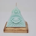 thumbnail image 3 of CRYSTAL Pyramid Candle, 3 of 10
