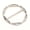 Silver, variant on Eoperou 1 Pc/3 Pcs Women Scarf Ring - Zinc Alloy Shirt Clips Twist Tee Knot Ring T-Shirt Ties Dress Clips Clothing Clip for Shirt Scarf