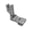 A-850, variant on Elastic Cord Fabric Stretch Sewing Machine Presser Foot 2-Piece Set Steel Construction 1.4CM Adjustable Width for Kitchenware(Multicolor),Ccwuwei