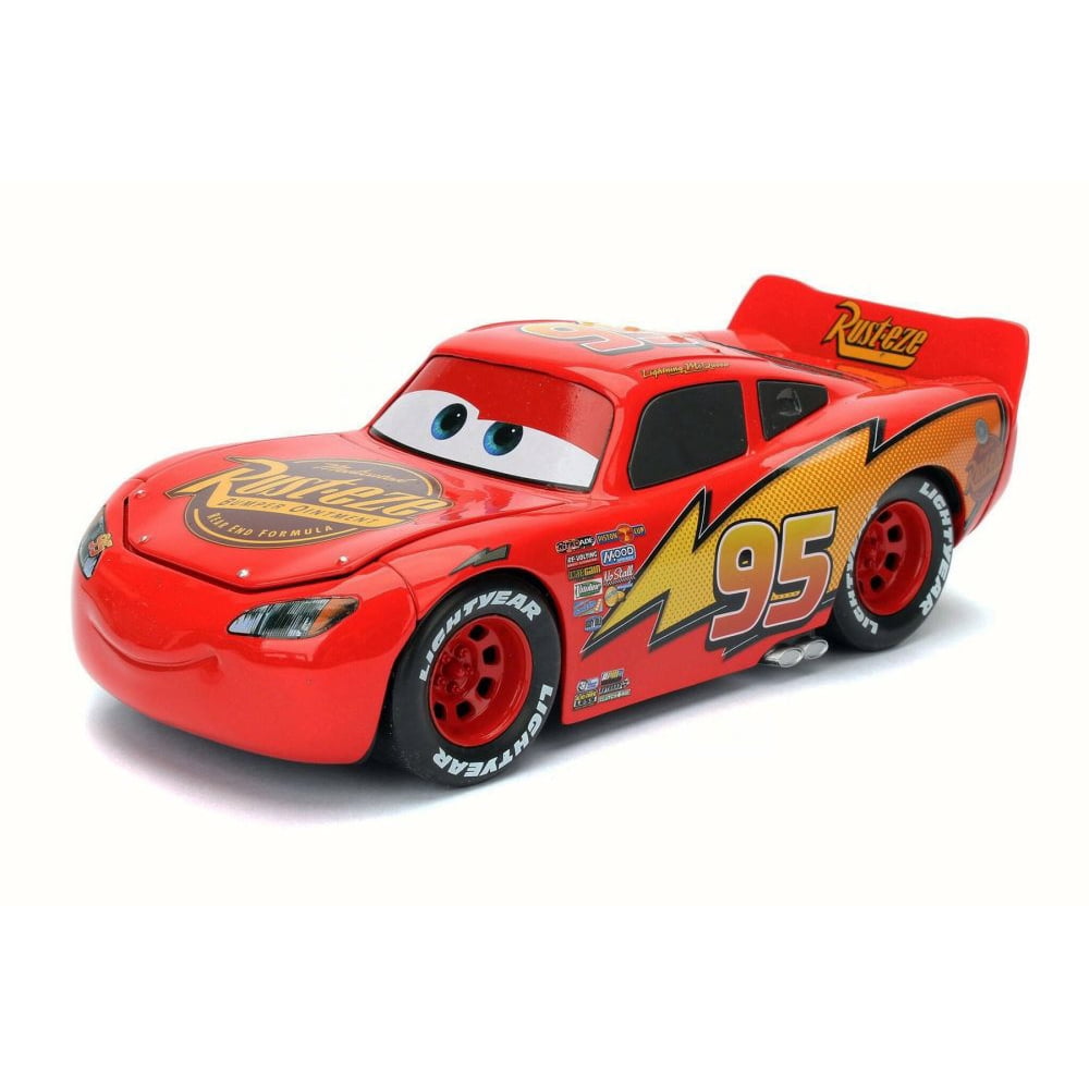 Disney Pixar CARS Lightning McQueen, Red Jada 98352 1