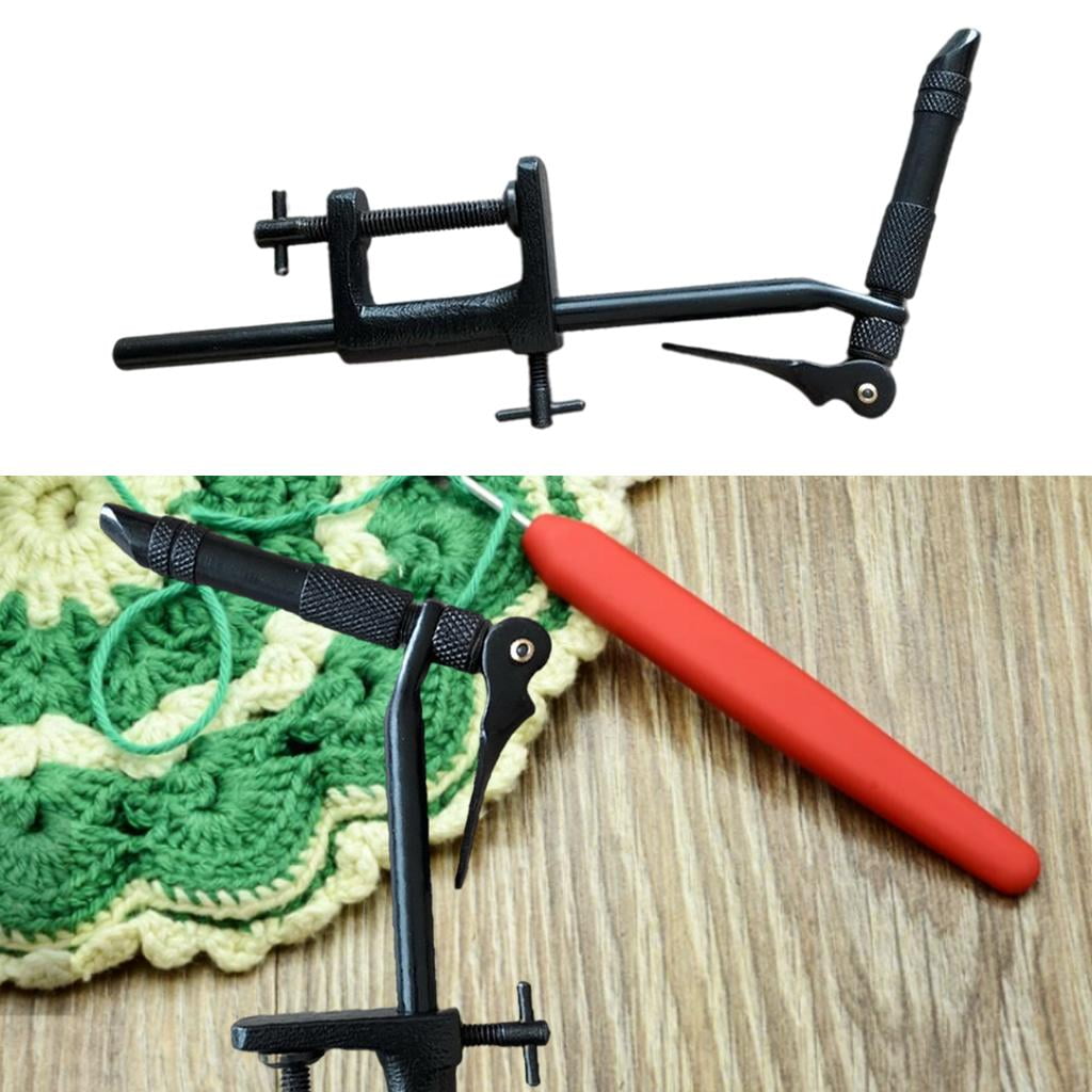 harayaa Gazechimp Stainless Steel Mini Fly Tying Vise C-Clamp Rotary Vice Tier For Tying