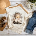 thumbnail image 6 of Believe Santa Cheetah Leopard T‑Shirt, Retro Christmas Tee, 6 of 6