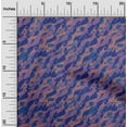thumbnail image 2 of oneOone Cotton Poplin Blue Fabric Abstracts Fabric For Sewing Printed Craft Fabric By The Yard 56 Inch Wide, 2 of 5