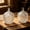 🔥 Random, variant on YYV Vintage Embossed Crystal Glass Storage Jar with Lid Decorative Candy Jar Clear Canister for Jewelry Trinkets Home Vanity Kitchen