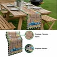 thumbnail image 5 of Black Plaid Easter Table Runner - 60 Inch Long, Kitchen Dining Table Runner Dresser Scarves, Truck Spring Floral Bunny Animals Wooden Farmhouse Decor for Coffee Tables Wedding Party Banquet, 5 of 8