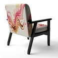 thumbnail image 5 of Designart "Colorful Fluid Ombre" Upholstered Modern & Contemporary Accent Chair and Abstract Arm Chair - Multiple Color & Pattern, 5 of 7