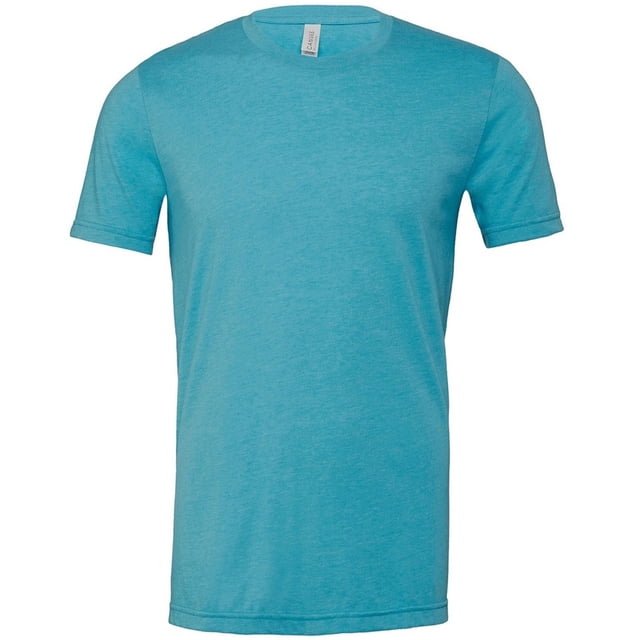 Bella + Canvas Adults Heather Cvc Short Sleeve T-Shirt