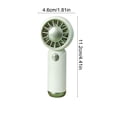 thumbnail image 3 of Rewenti Handheld Fan Outdoor Convenient Small Fan Desktop Small Fan. Usb Charging Fan Equipped with Charging Wires, 3 of 6
