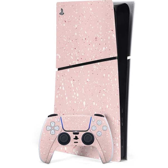 Skinit Rose Speckle PS5 Slim Digital Edition Bundle Skin