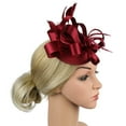 thumbnail image 3 of Fgnfyis Elegant Black Evening Mini Top Hat for Bride Wedding and Party Hair Accessory, 3 of 7