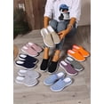 thumbnail image 3 of 2026 Women's Breathable Knit Slip-On Walking Shoes Orthopedic Slide on Backless Tennis Sneakers Loafers Casual Slip on Mules Flats Memory Foam Slip in Clogs Summer Arch Support Ladies Dressy, 3 of 7