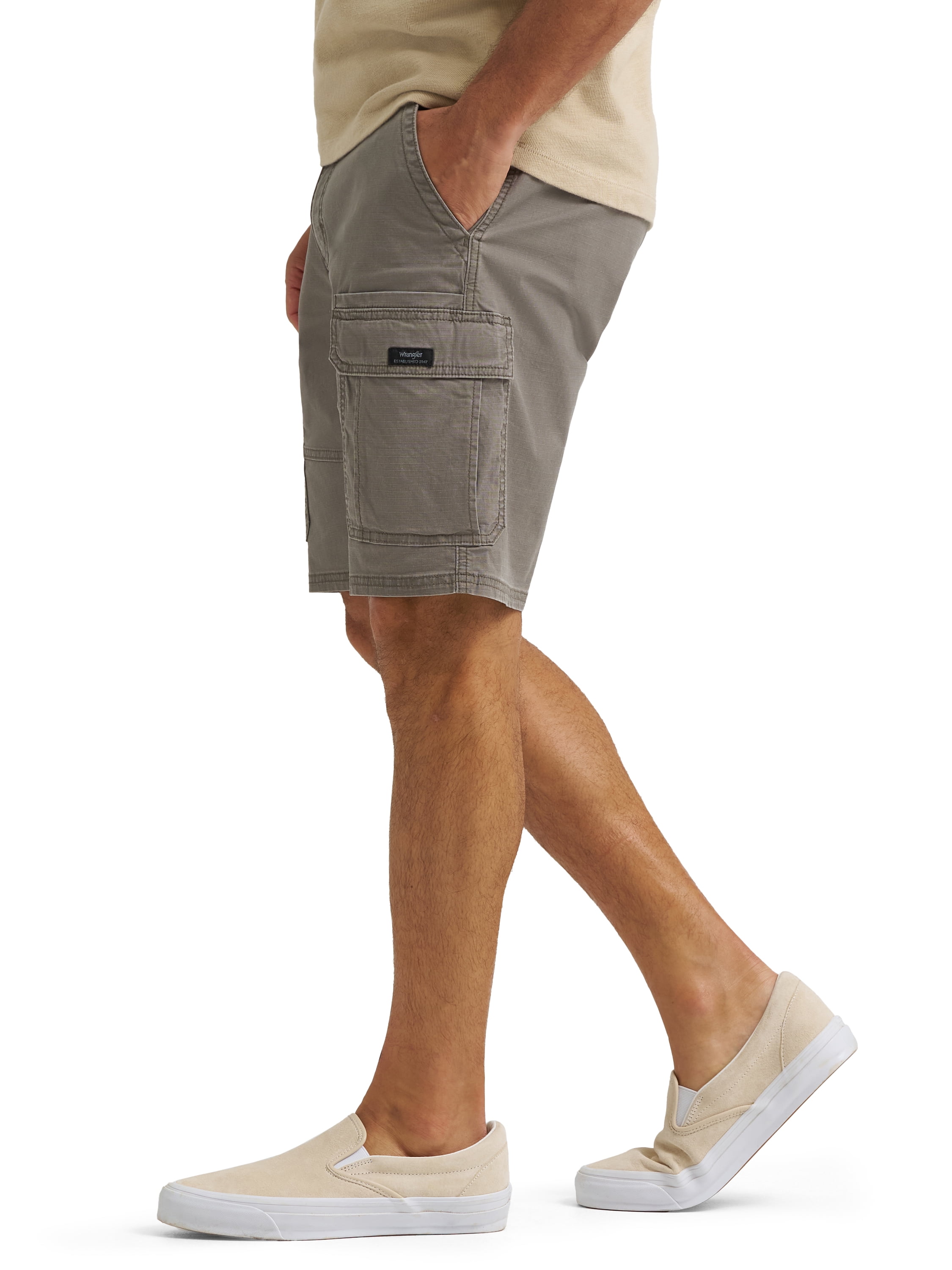 Wrangler Men's and Big Men's Stretch Cargo Shorts