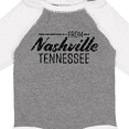 thumbnail image 4 of Inktastic From Nashville, Tennessee- State Capital Distressed Text Boys or Girls Long Sleeve Baby Bodysuit, 4 of 5
