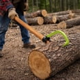 thumbnail image 4 of Timber Tuff TMW-30 4 Ft. Wood Handle Logging Forestry Log Rolling Cant Hook Tool, 4 of 10