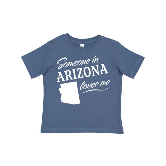 Inktastic Someone in Arizona Loves Me Boys or Girls Toddler T-Shirt